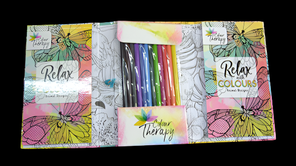 Relax Colouring Books